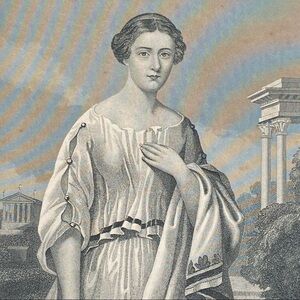Cornelia 9.25" x 6.75" Antique Engraving/Print